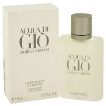 Acqua Di Gio Cologne by Giorgio Armani,1.7 oz / 50ml Eau De Toilette Spr... - $120.52