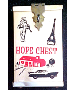 coin Bank - Tin Hope Chest Bank - Vintage  - $10.00