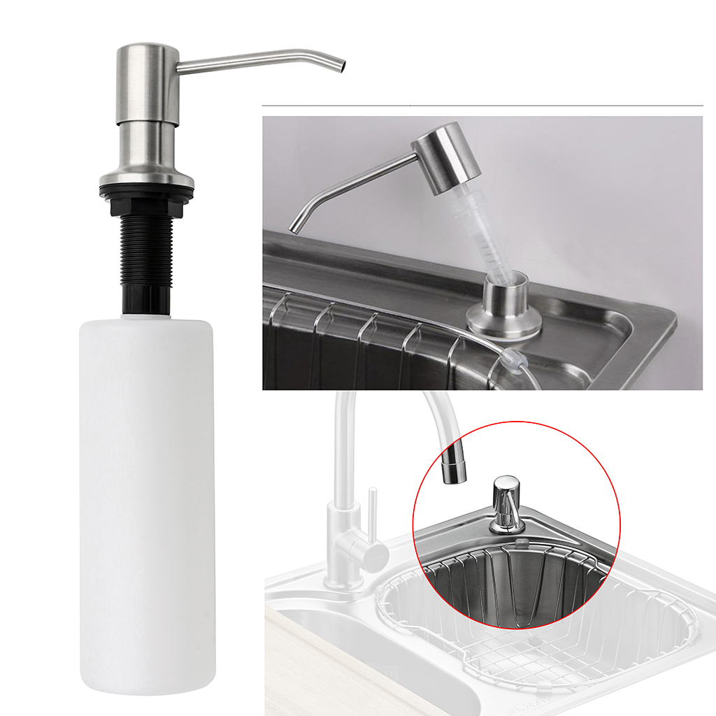 automatic soap dispenser for kitchen sink