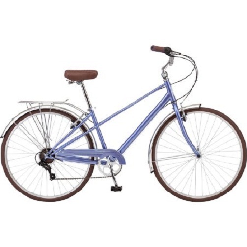 schwinn women's hybrid bike purple