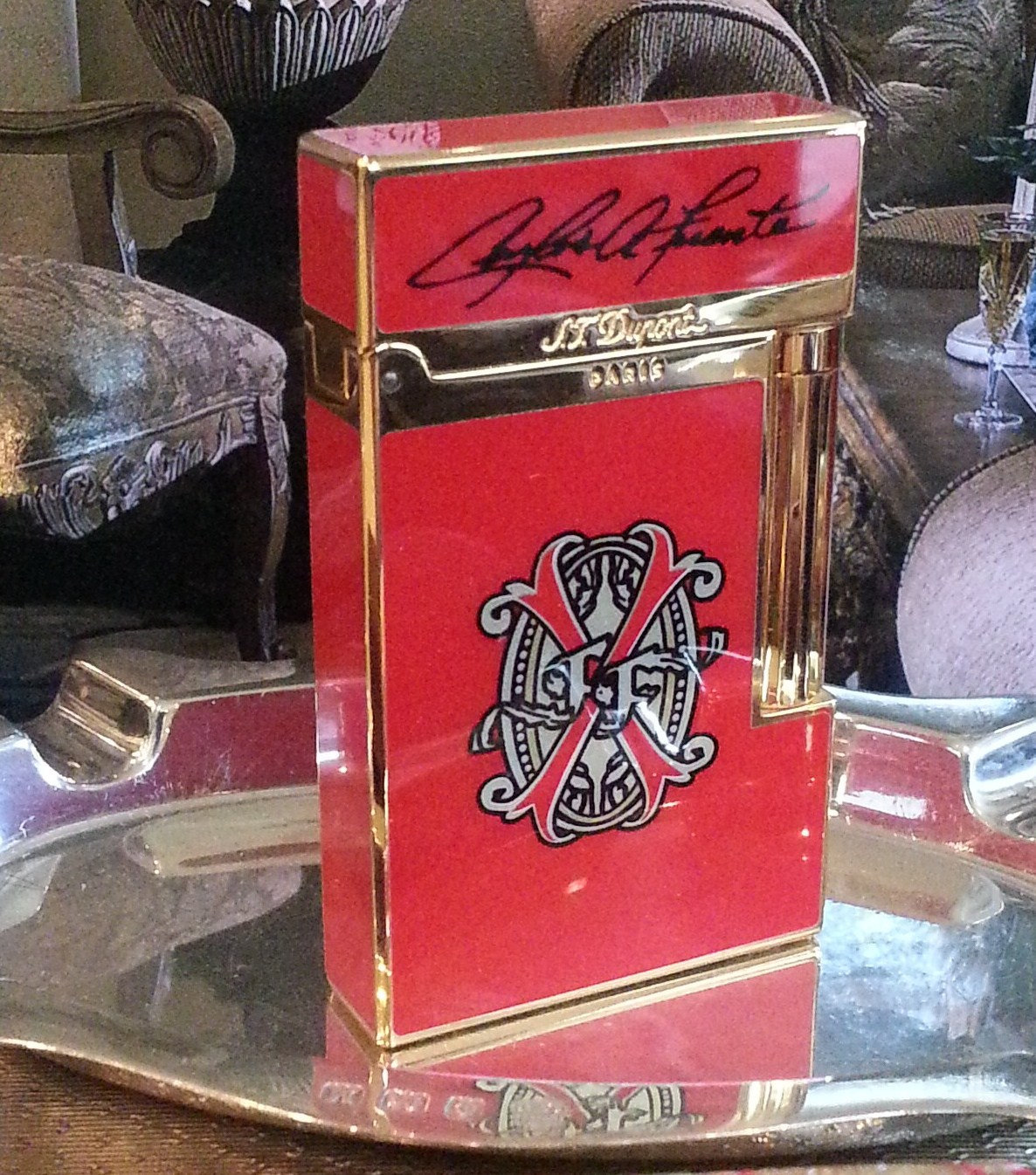 S.T. Dupont LighterLimited EditionOpus ( X ) Red MINT CONDITION