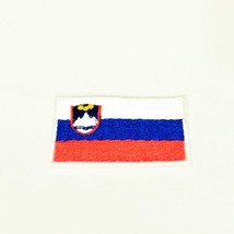 Flag of Slovakia Country Patch National Emblem 1.2" x 1.8" Iron On Embroidere... - $15.89