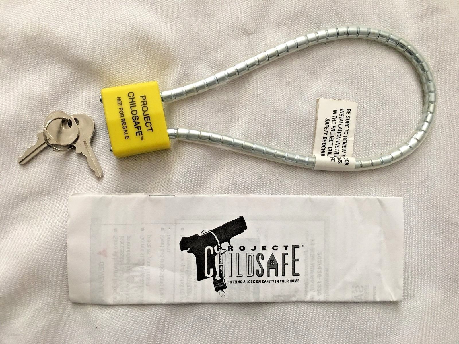 Project Childsafe 7" Cable Lock Gun Locks