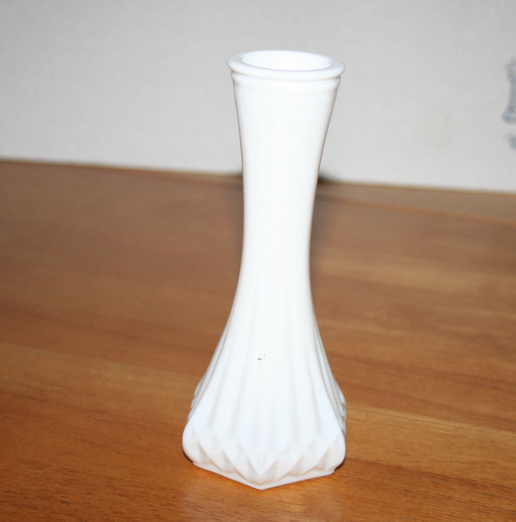 Hoosier Glass Milk Glass Bud Vase 5 4063C and 50 similar items