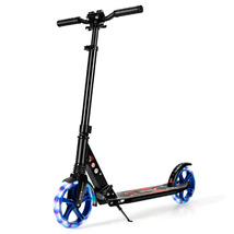 Aluminum Folding Kick Scooter with LED Wheels for Adults and Kids image 11
