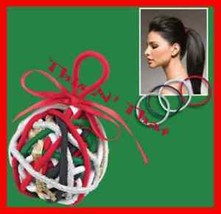 Hair Scunci® No Damage Elastic Ornament CONAIR New in Package - $7.87