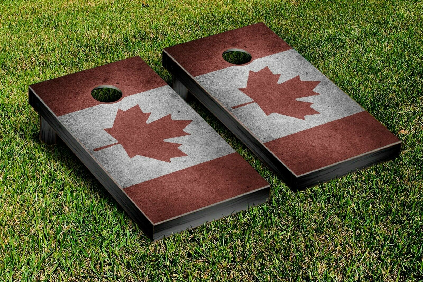 Cornhole Wrap Canada Flag Vinyl Sheets For Wrapping Cornhole Boards