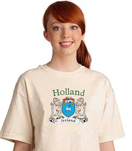 Holland Irish coat of arms tee shirt in Natural