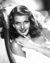 Rita Hayworth B&W Pin Up 16x20 Canvas Giclee - $69.99