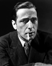 Humphrey Bogart Iconic Portrait Photo Smoking Cigarette 16x20 Canvas Giclee - $69.99