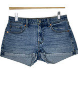 Abercrombie &amp; Fitch Womens Low Rise Shorts Size 26/2 Denim Blue Jean Cut... - $14.00