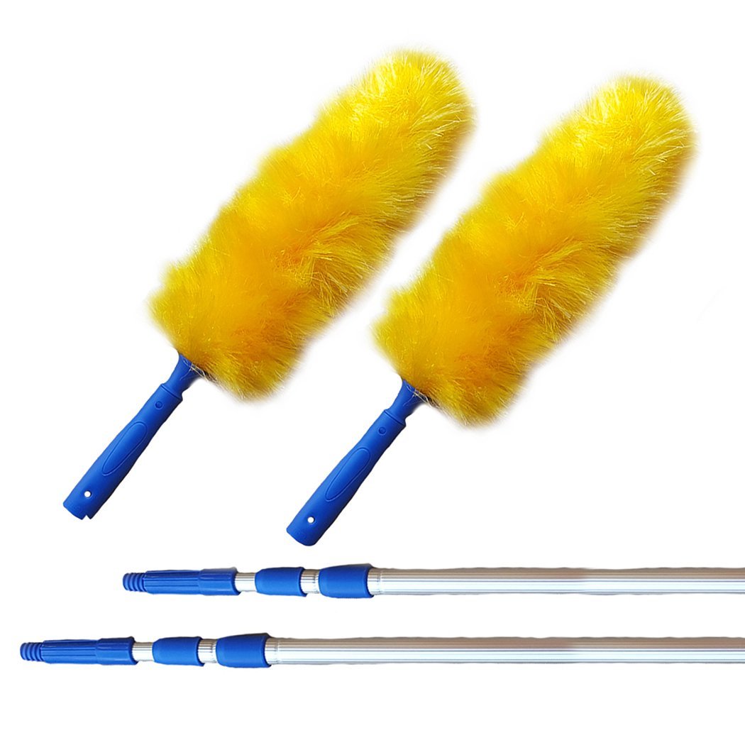 12 18 Foot Extension Rod & Duster, Duster Extension, High Ceilings