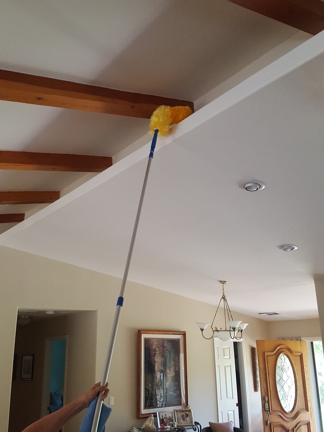 12 18 Foot Extension Rod & Duster, Duster Extension, High Ceilings