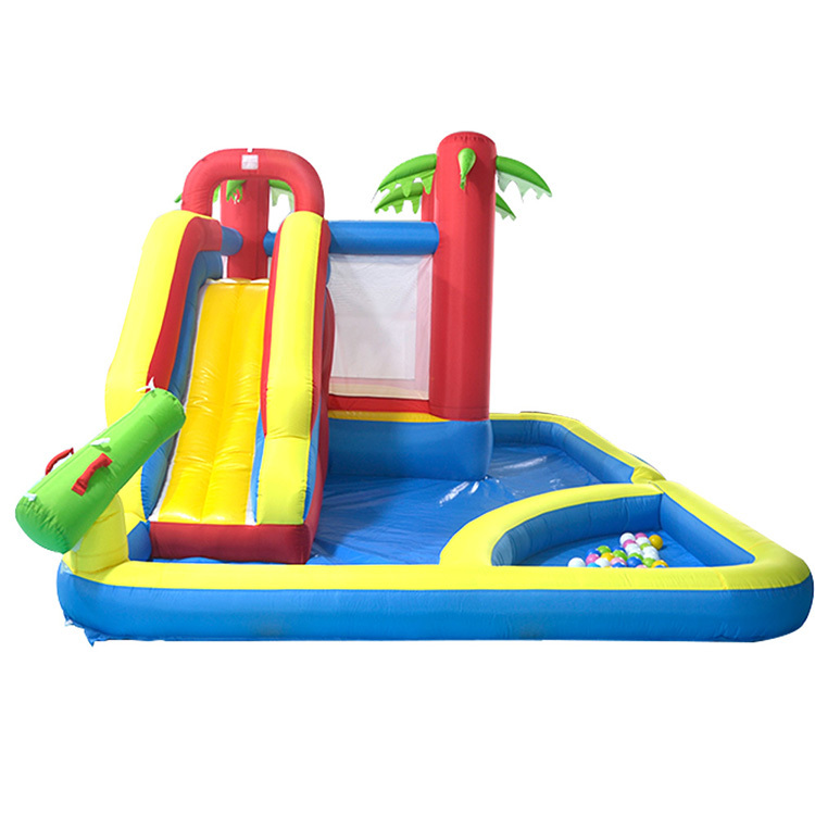 inflatable pool bounce house