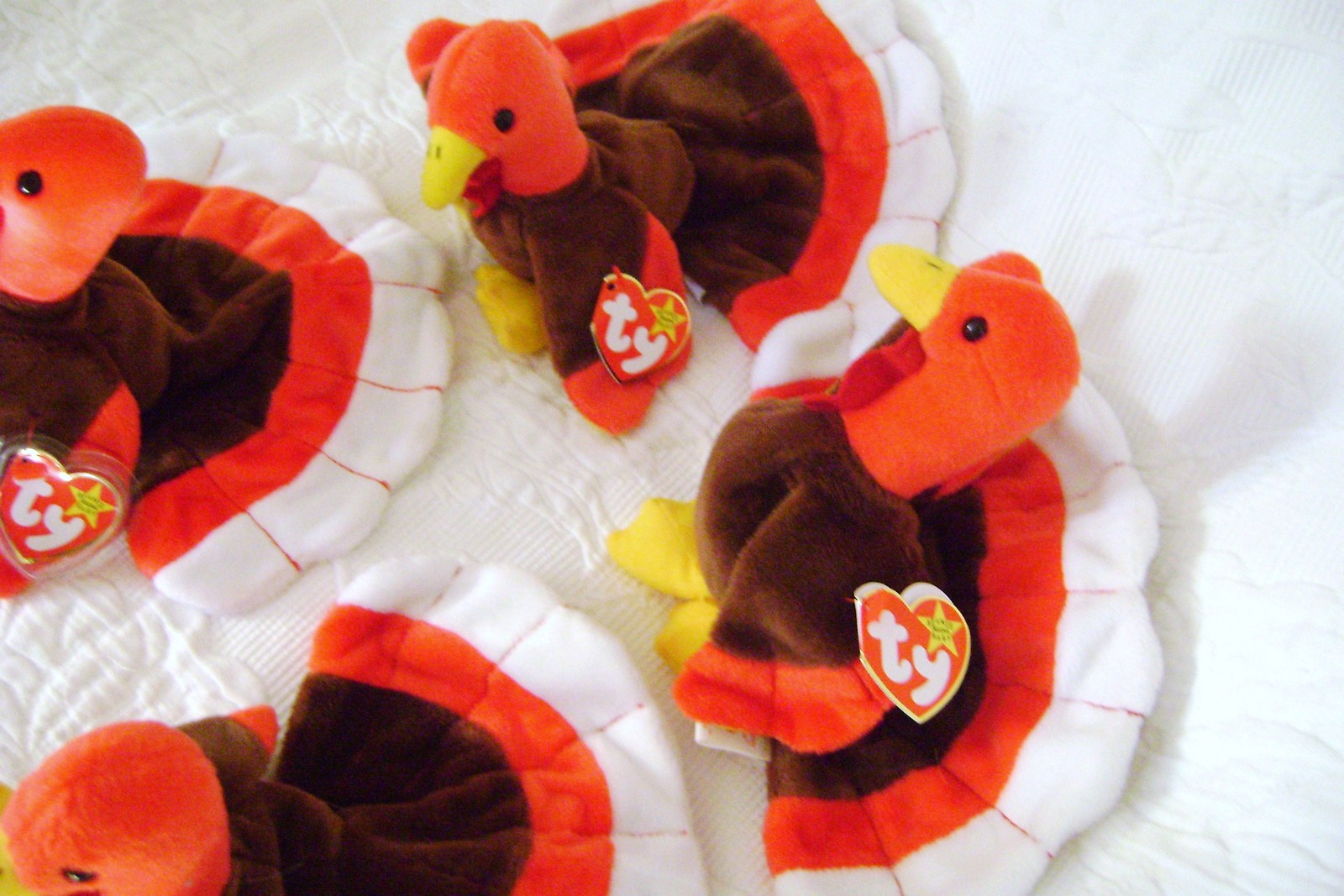 gobbles the turkey beanie baby