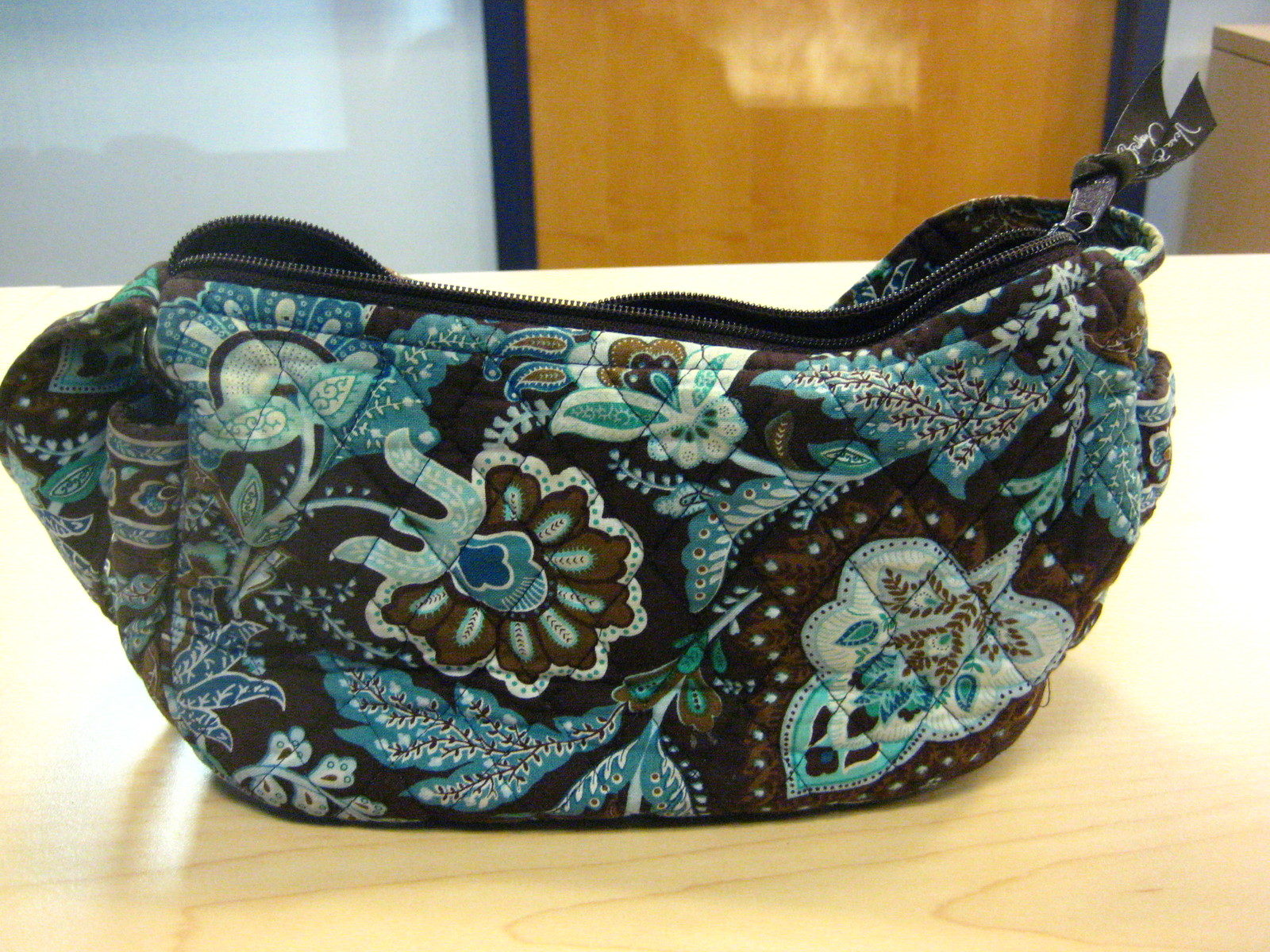 vera bradley java blue crossbody