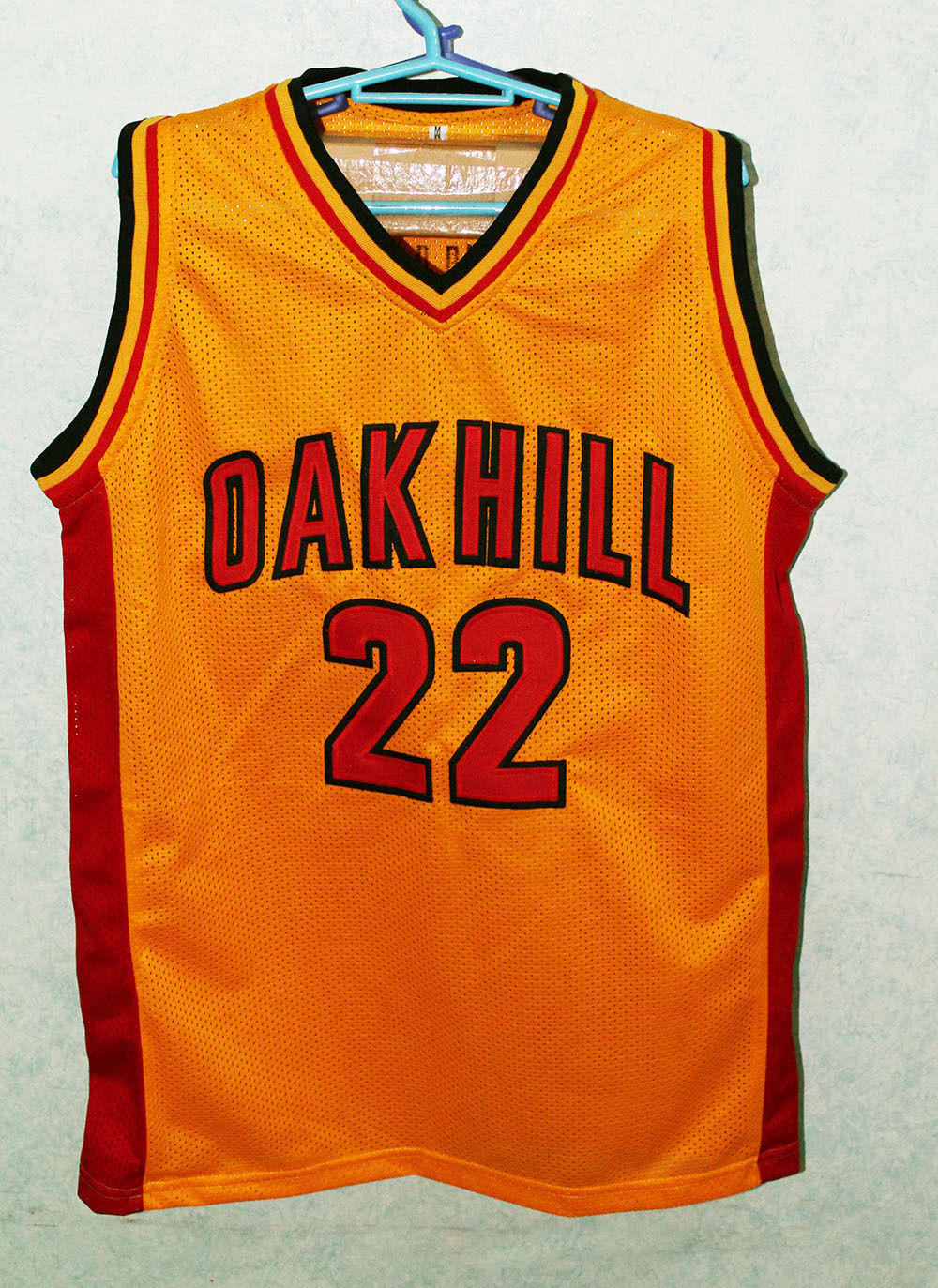 CARMELO ANTHONY OAK HILL HIGH SCHOOL JERSEY AUTHORIZED YELLOW NEW SEWN