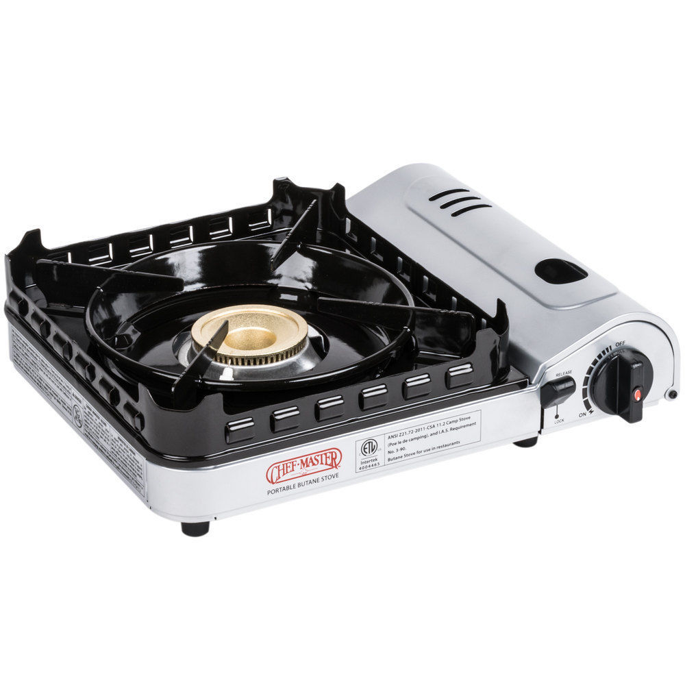 Chef Master 90019 1Burner Butane Countertop Range 15,000 BTU