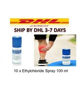 10 x Ethylchloride Spray For Relief Pain Injury Sport Man Women 100ml EX... - $135.13