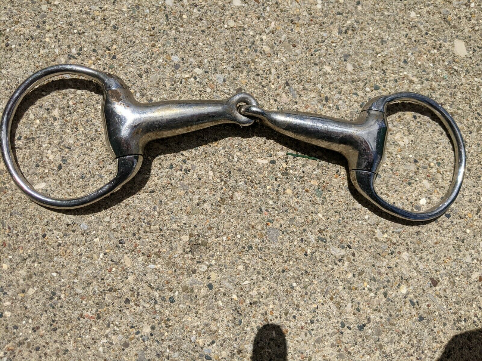 Amidale Loose Ring Mouth Ported Snaffle Bit BNWT 