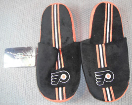 Nwt Nhl 2010 Team Stripe Slide Slippers - Philadelphia Flyers - Medium - $14.99