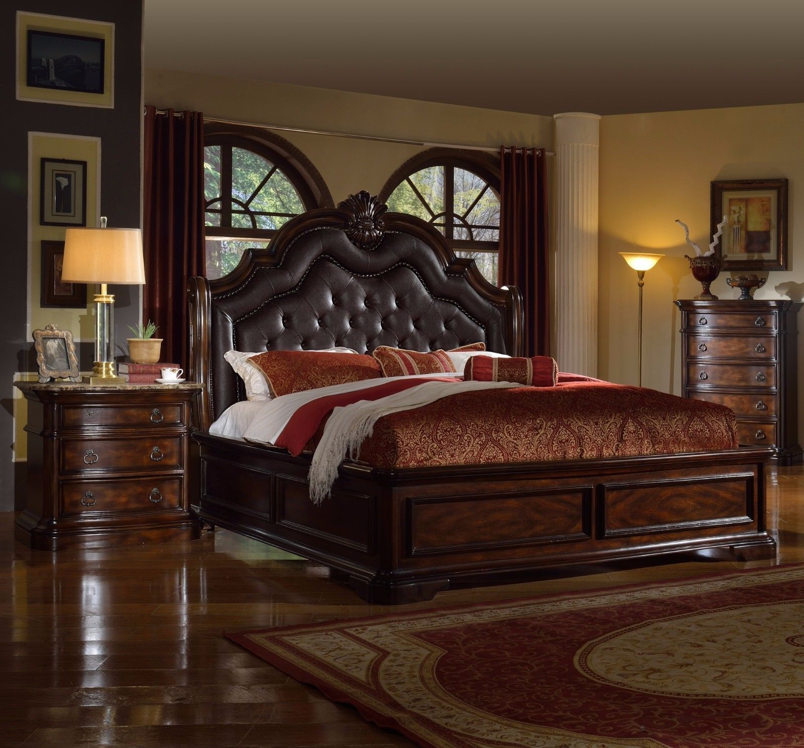 King Size Bedroom Sets In Black at Vaughan blog