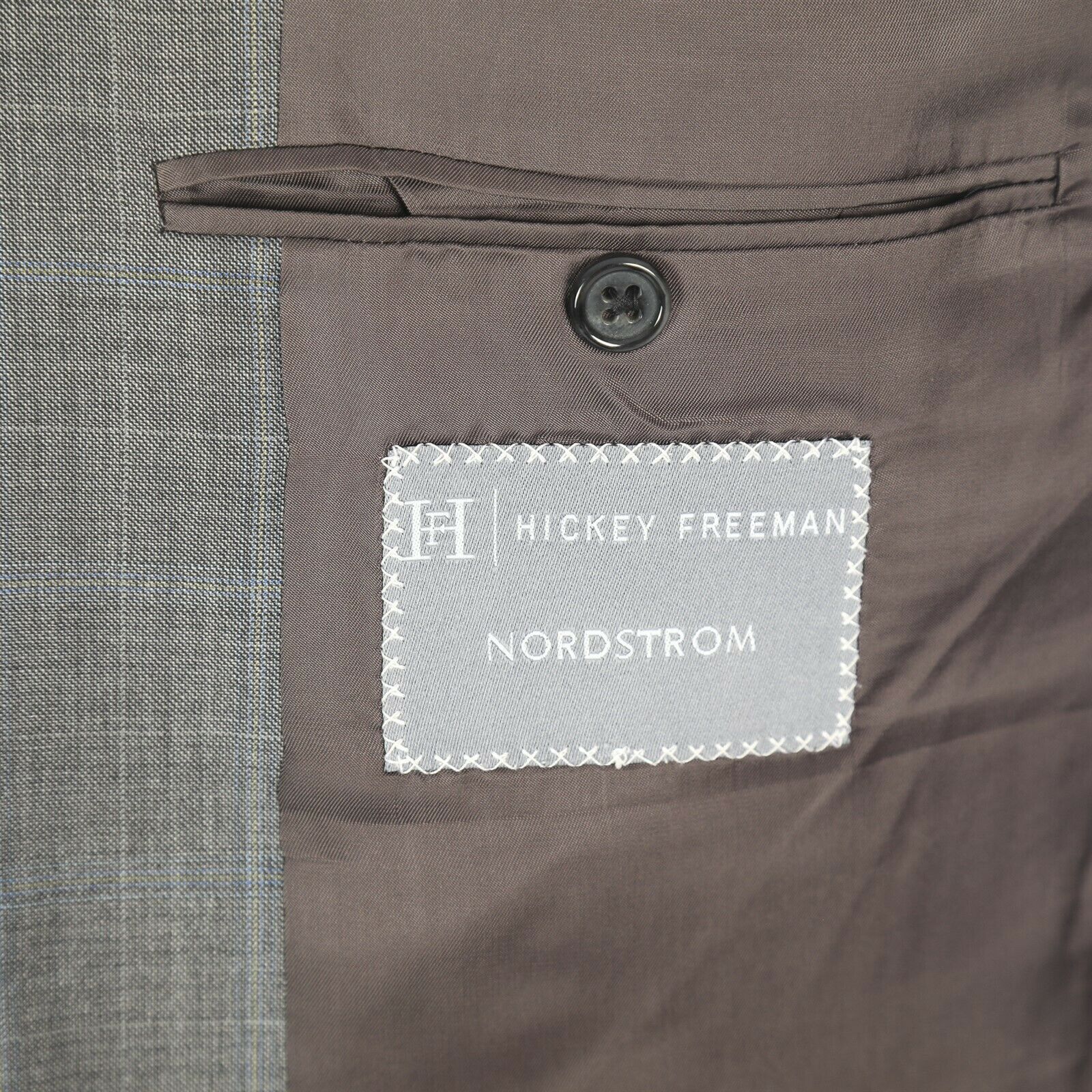 Hickey Freeman Gray Check Wool 2-Button and 50 similar items Hickey Freeman Gray Check Wool 2-Button and 50 similar items