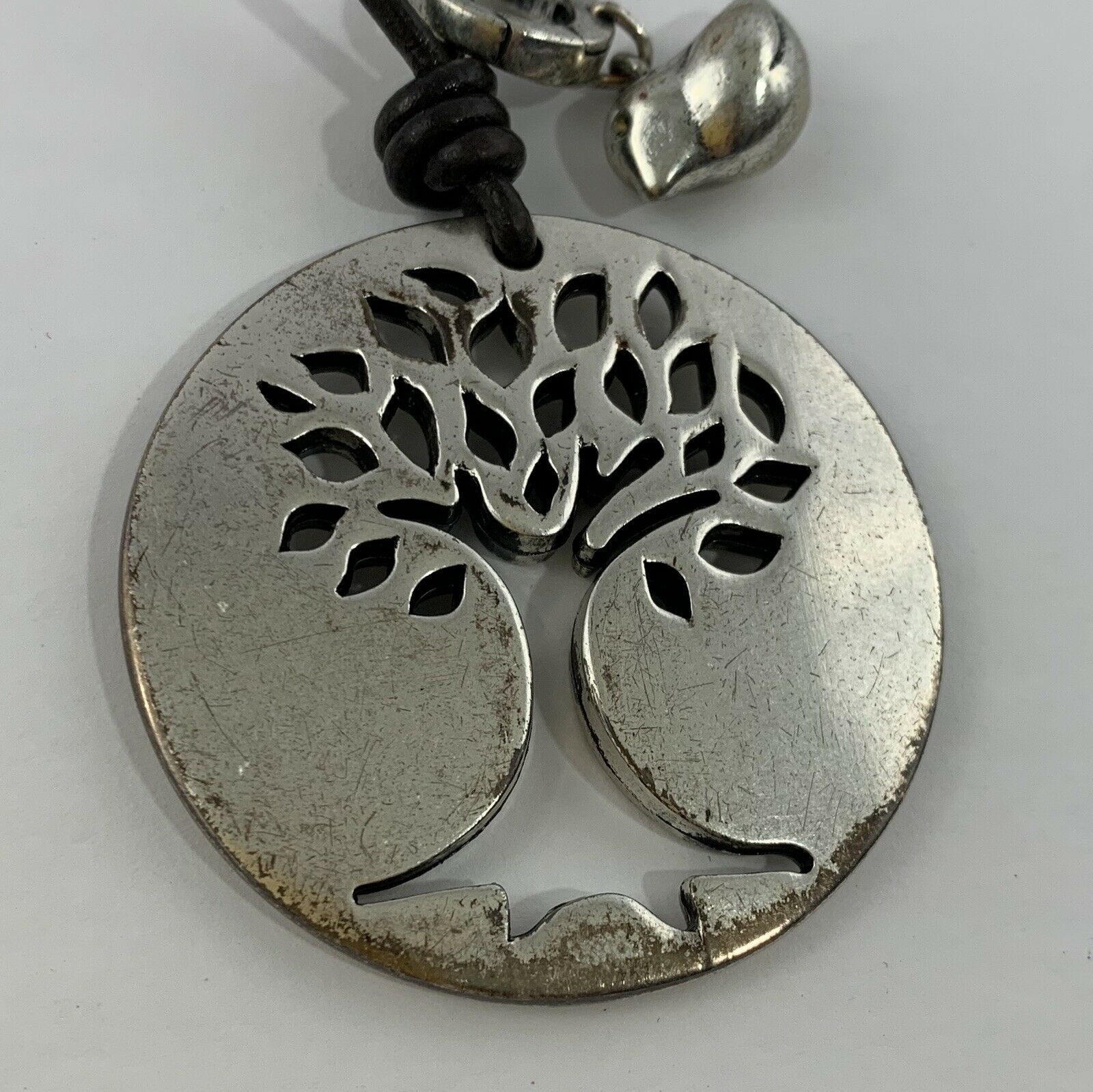 fossil bird necklace