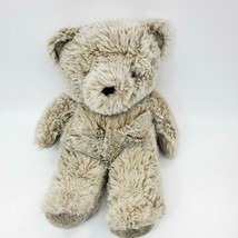 20" Vintage Rare Animal Toy Bear Gray Brown Korea Plush Stuffed Animal B304 - $29.99