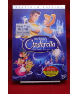 Disney’s Cinderella Platinum Edition 2005 2-Disc Special Edition DVD Movie - $15.38