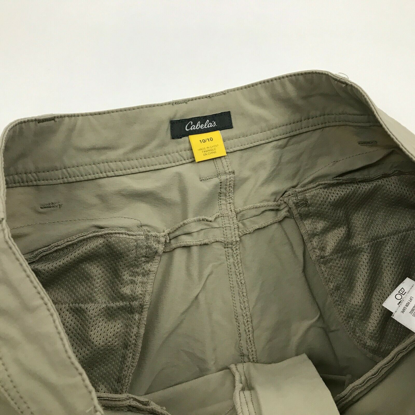 Cabelas UPF 50+ Convertible Pants Womens Size 10 Quick Dry HYBRID 2-in ...