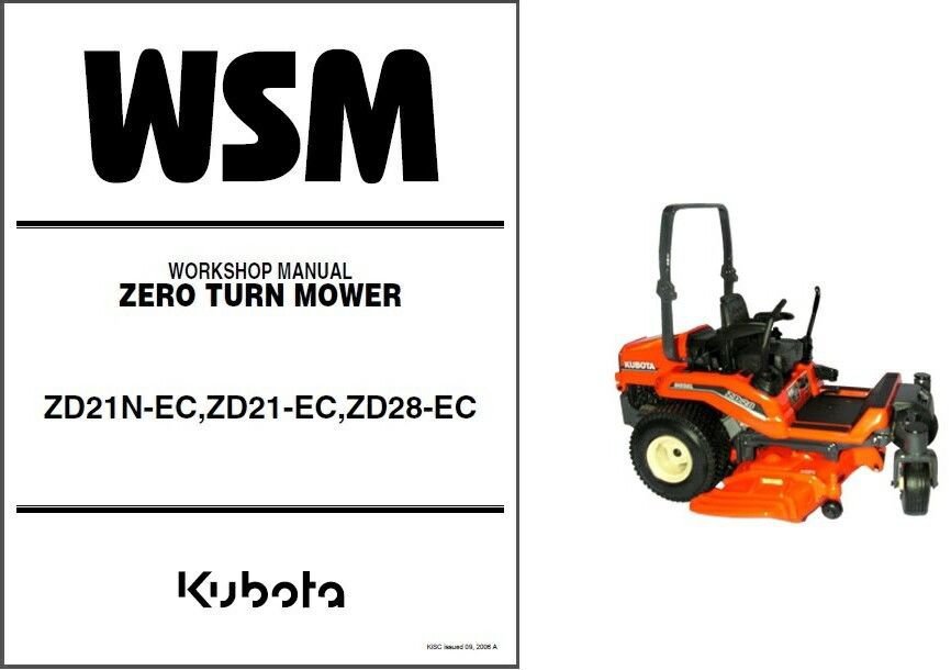 Kubota Zd21 Service Manual Pdf