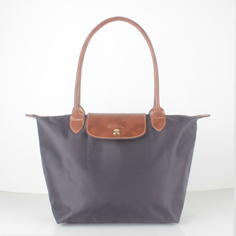 France Made Longchamp Le Pliage Small Nylon Tote Bag Bilberry ...