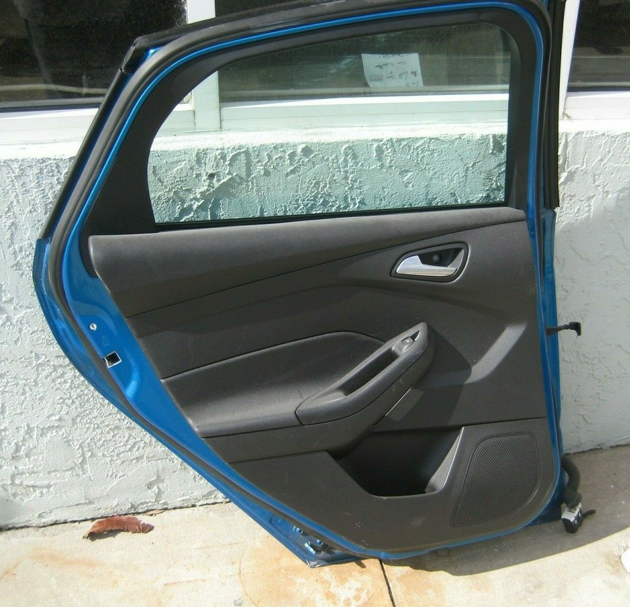 2014 FORD FOCUS Exterior LH Drivers Rear Passenger Door Assembly Complete OEM - Exterior Door ...