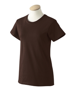 Dark Chocolate Medium G2000L Gildan Ladies Ultra Cotton T-shirt  200L