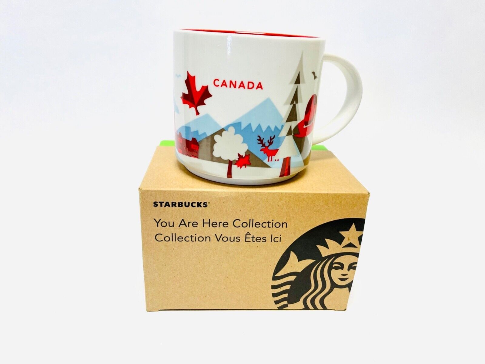 Primary image for Starbucks Canada Version 2 You are Here Coffee Global City Mug 14Oz Cup Travel