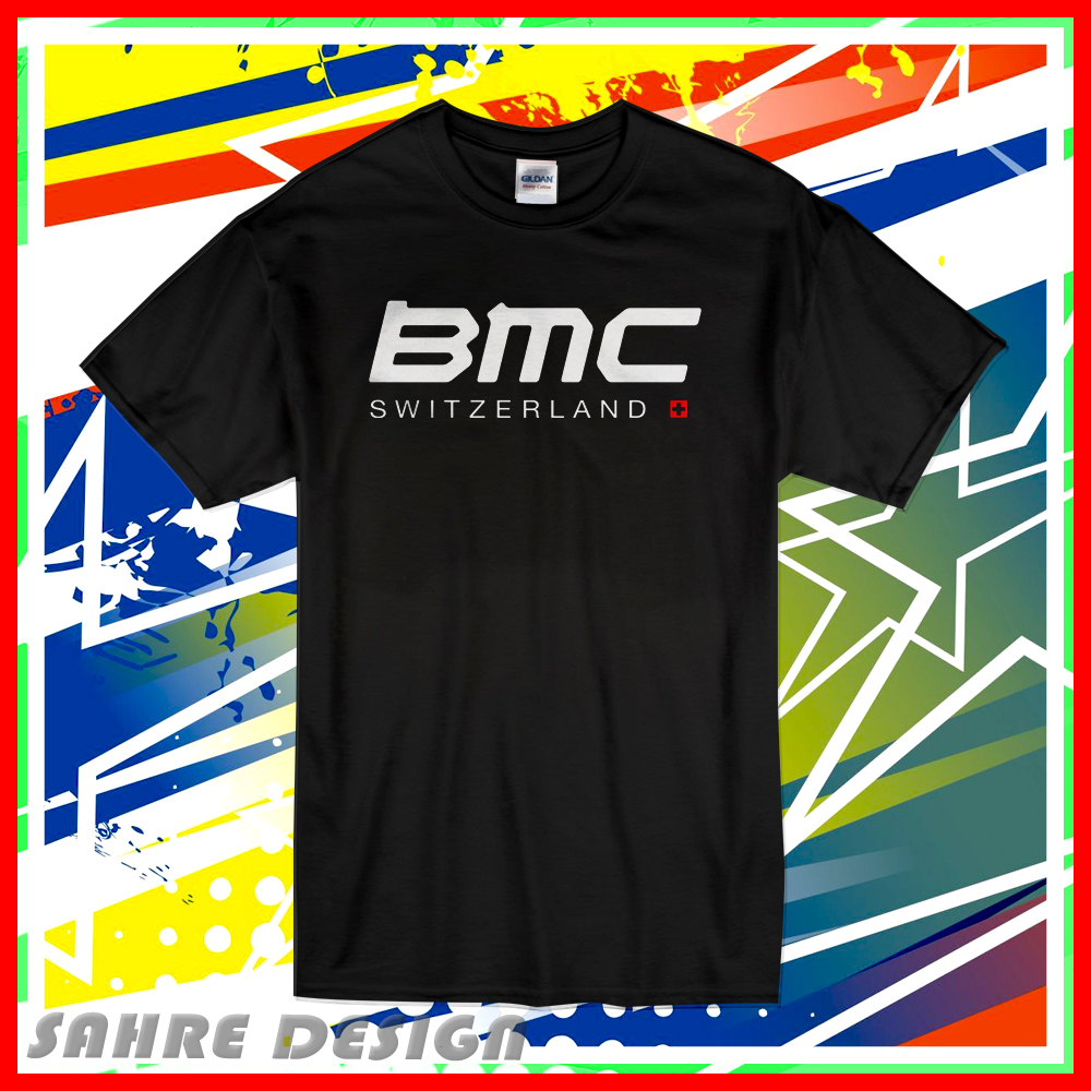 BMC Switzerland Bicycles Bike Logo T Shirt Usa Size S-5XL