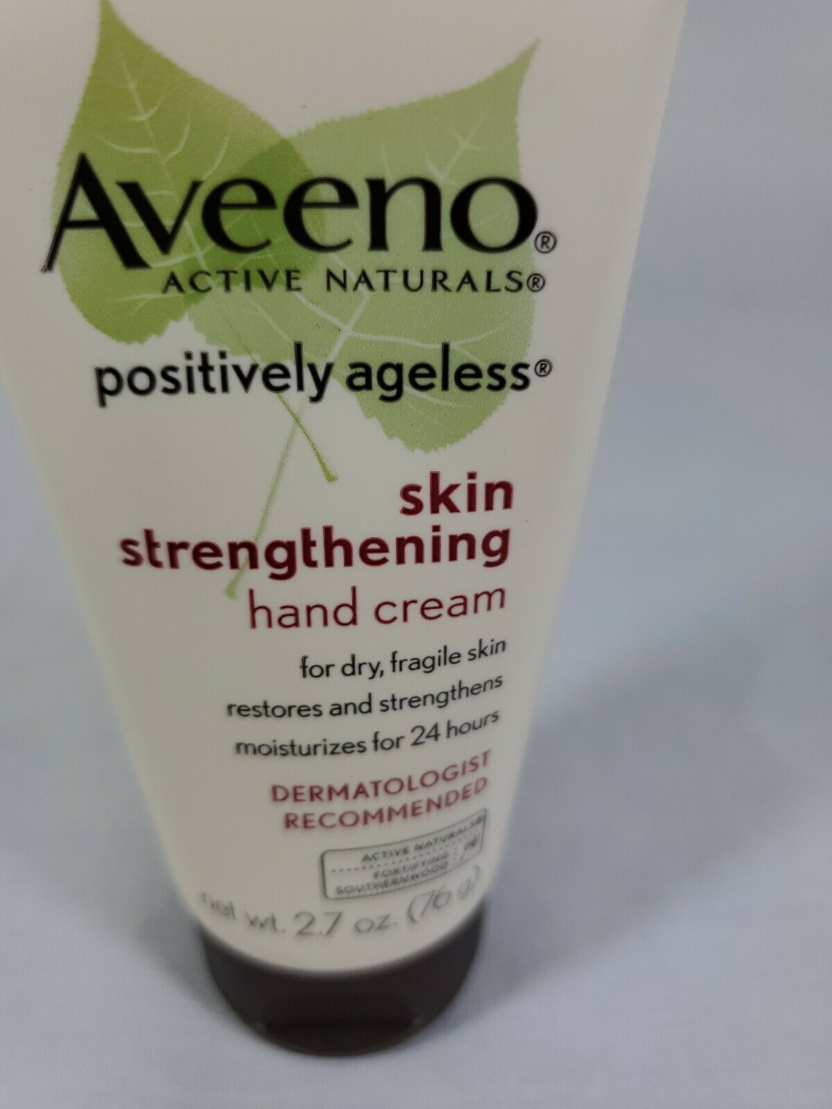 Aveeno Positively Ageless Skin Strengthening Hand Cream For Dry Skin, 2