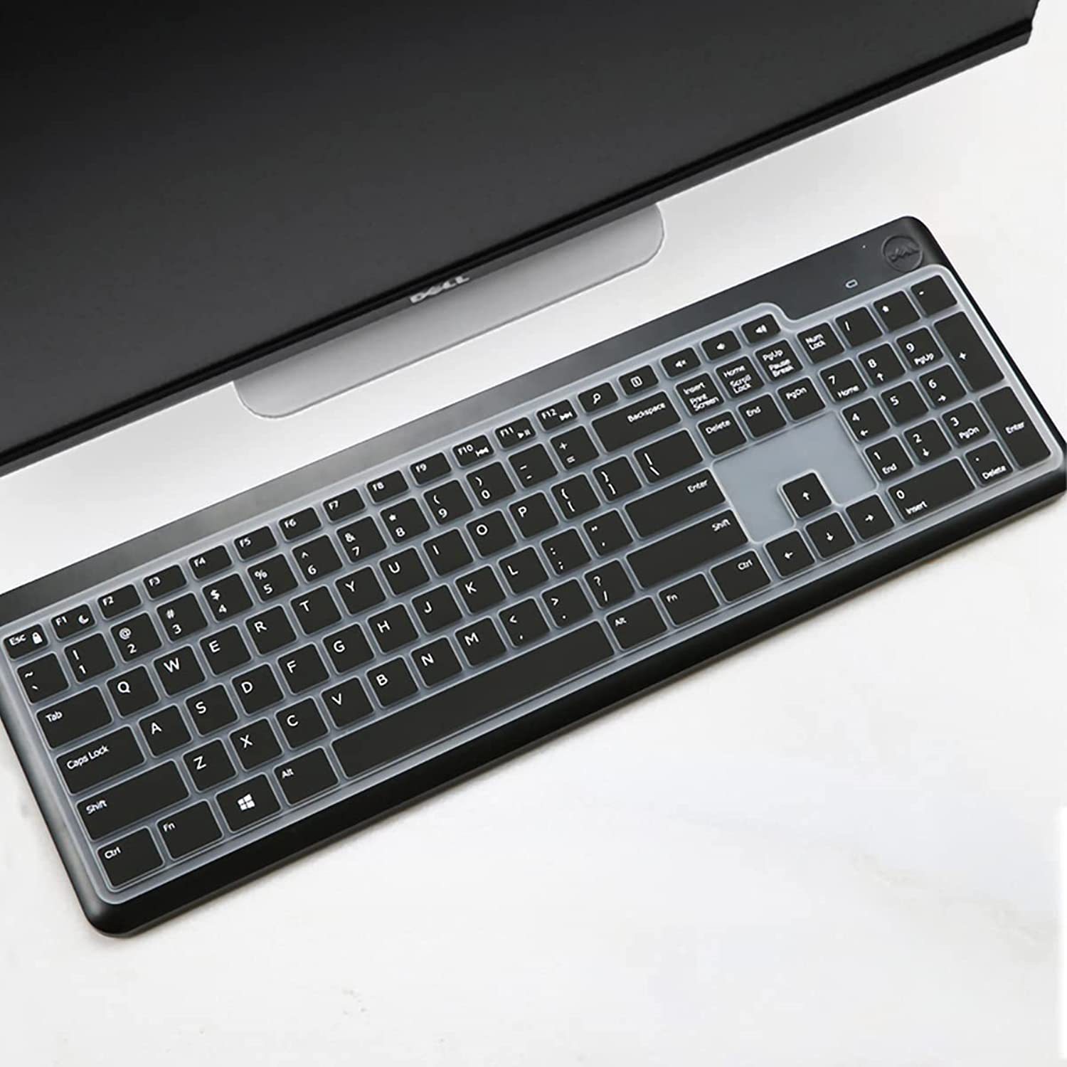 Keyboard Cover For Dell Km117 Wireless Keyboard, Dell Wk117 Wk118 ...