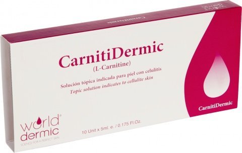 World Dermic CarnitiDermic (L-Carnitine), 5ml x 10 units
