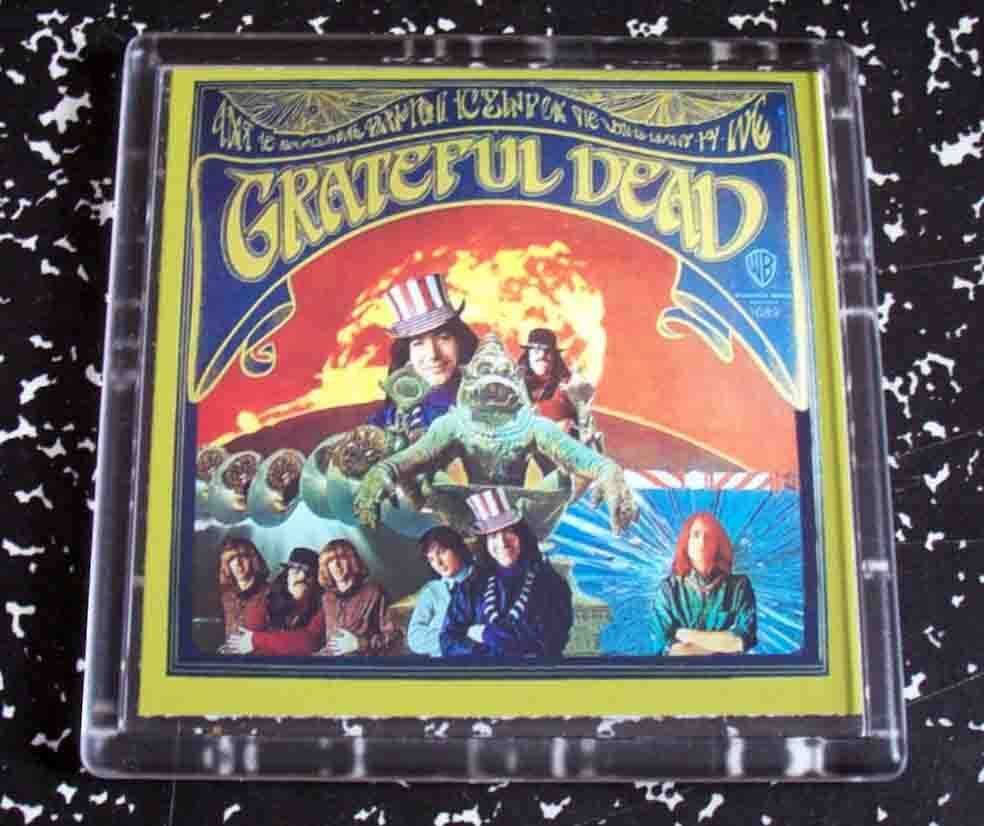 The Grateful Dead first album Coaster 4 X 4 inches - Artists G