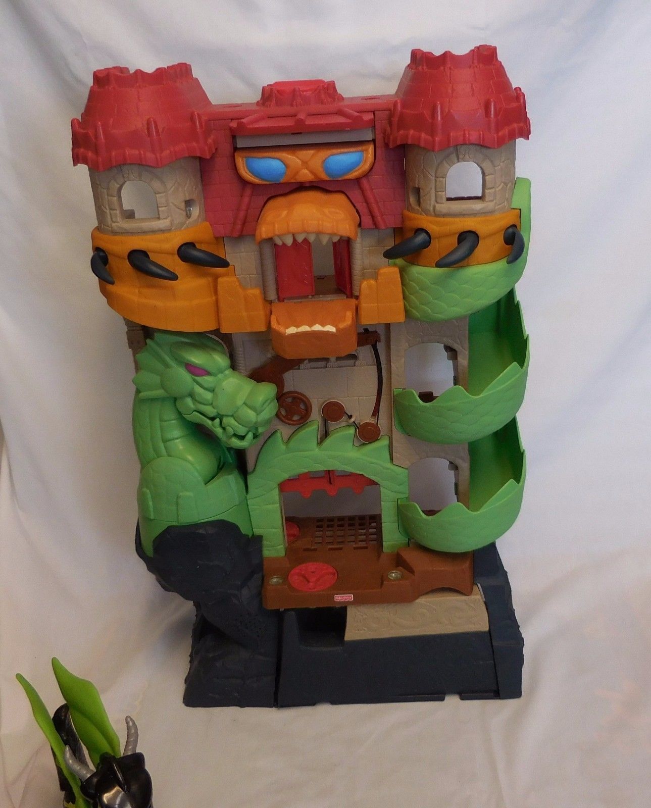 Fisher Price Imaginext dragon world castle and 40 similar items