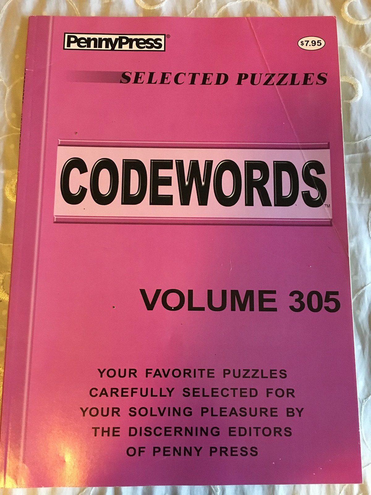 Penny Press Selected Puzzles Codewords Volume 305 Special Collection