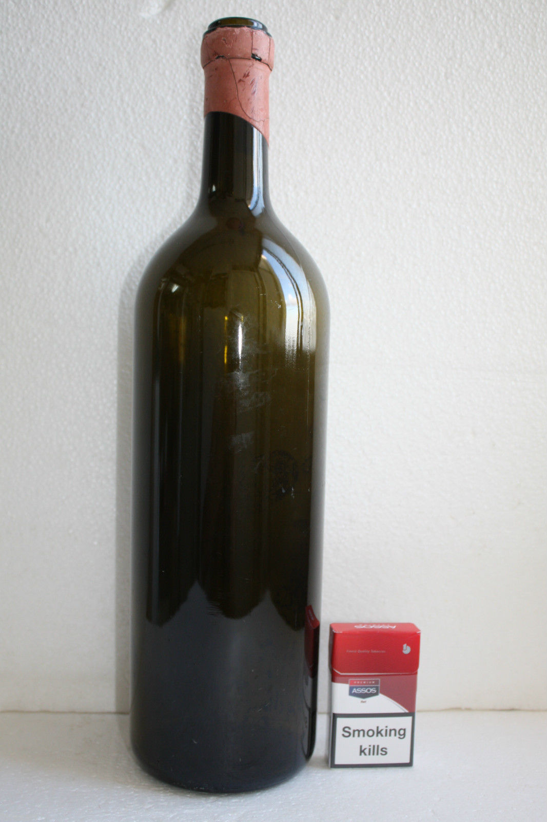 Vintage RUFFINO Chianti Classico Display Wine Empty Glass Bottle 18