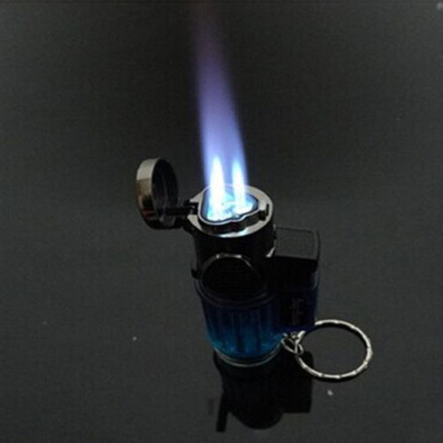 100 PACK Triple Torch Jet Flame Butane Gas Cigar Lighter Bulk Wholesale