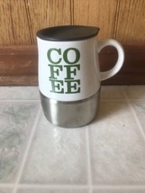 Starbucks insulated bottom 14 Ounce travel mug cup with handle and Lid 2006 - $37.11