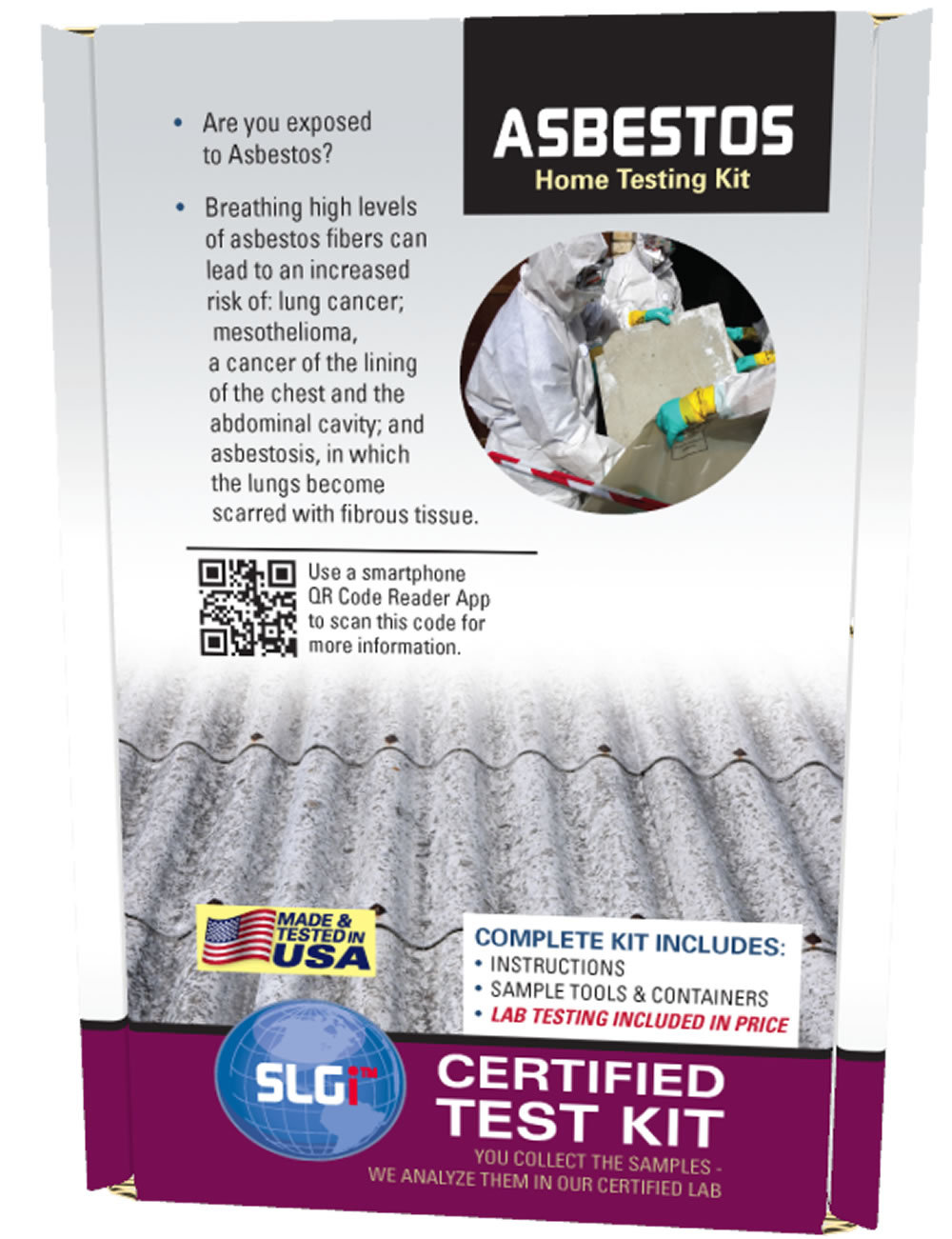 Asbestos Test Kit 1 PK (5 Bus. Days) Schneider Labs Other Medical