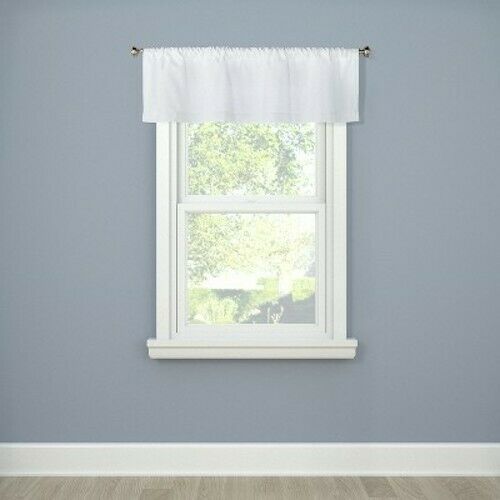 Twill Window Valance White (15"x54") - Room Essentials - $6.80
