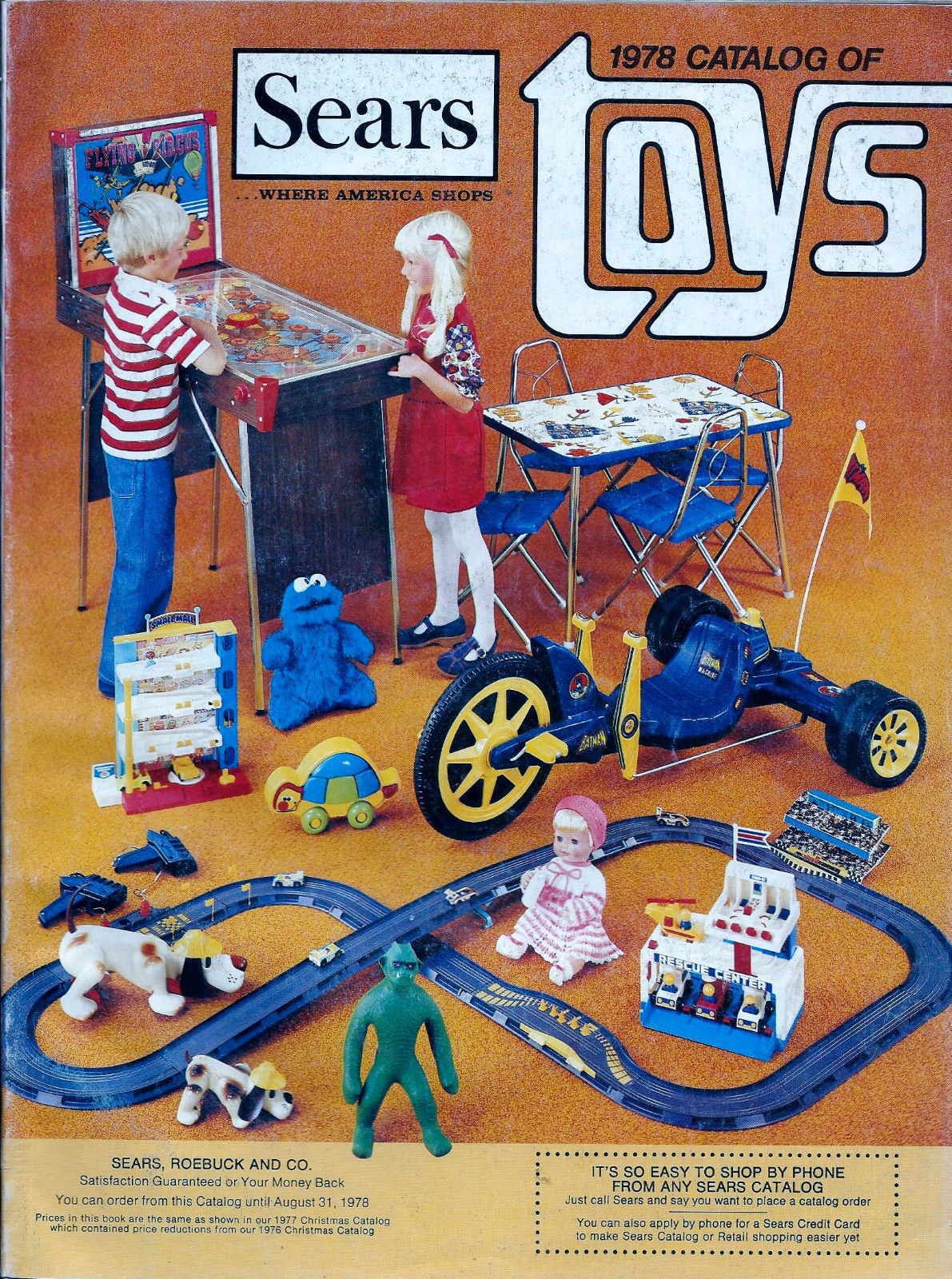 SEARS 1977 1978 CATALOG OF TOYS CHRISTMAS CATALOG WISH BOOK Toys