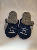 FOREVER MEN&#39;S DALLAS COWBOYS  HOUSE SHOES SLIPPERS SIZE L - $8.00